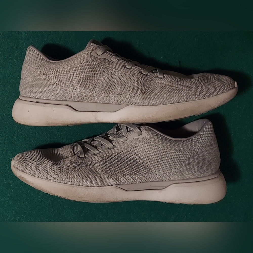 PETER MILLAR GLIDE V3 ME0EF06 MEN'S GALE GRAY KNIT CASUAL LACEUP OXFORDS SIZE 10 - Picture 8 of 15